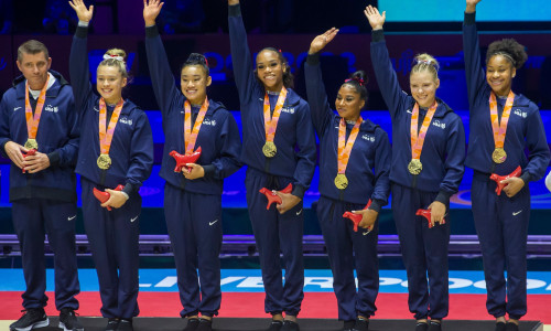 2022 Gymnastics World Championships - Day Four, Liverpool, United Kingdom - 01 Nov 2022