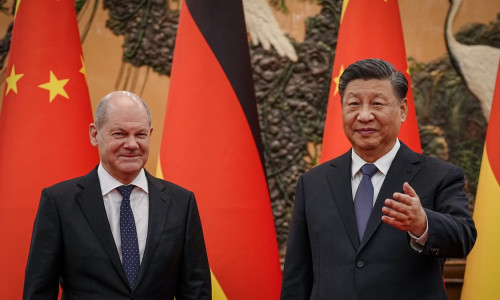 Chancellor Scholz visits China