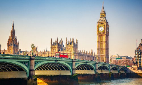 Big,Ben,And,Westminster,Bridge,In,London