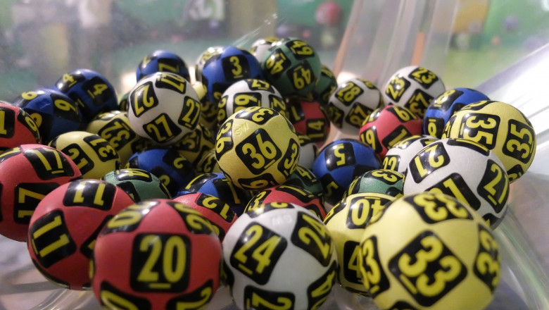 Bucharest,,Romania,-,December,30,,2015:,Image,Of,Lottery,Balls