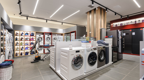 Washing,Machines,And,Vacuum,Cleaners,In,The,Premium,Home,Appliance