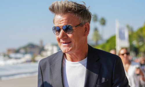 Gordon Ramsay is seen during the Mipcom 2022 in Cannes