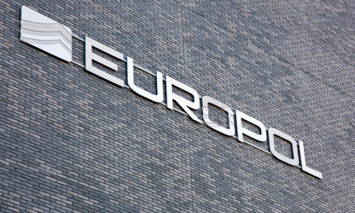 Amsterdam,,Netherlands,-february,11,,2018:,Facade,Of,The,Europol,Building