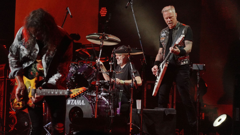 Metallica perform during a special tribute concert, Hard Rock Hotel and Casino, Hollywood, FL, USA - 06 Nov 2022