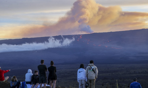 Vulcanul Mauna Loa din Hawaii/ Profimedia