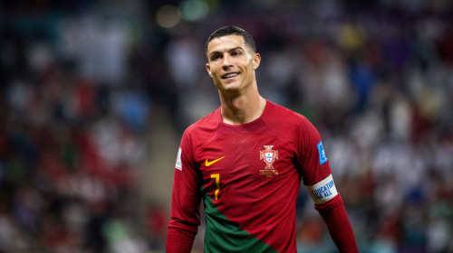 Doha, Qatar. 6th Dec, 2022. Cristiano Ronaldo (Portugal)Portugal - SwitzerlandPortugal - SchweizWorld Cup 2022 in Qatar06.12.2022Credit: Moritz