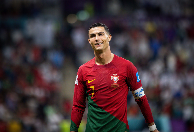 Doha, Qatar. 6th Dec, 2022. Cristiano Ronaldo (Portugal)Portugal - SwitzerlandPortugal - SchweizWorld Cup 2022 in Qatar06.12.2022Credit: Moritz