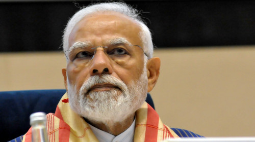India:PM Narendra Modi adressing at Assam Celebration