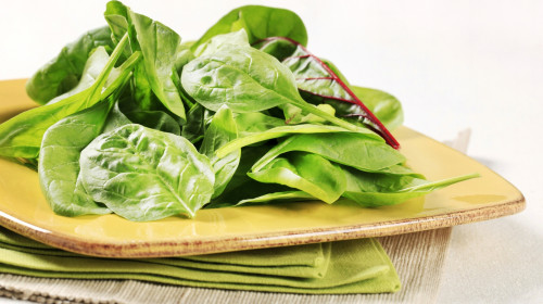 Spinach leaves