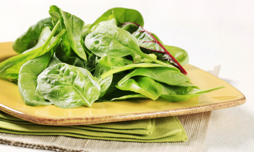 Spinach leaves