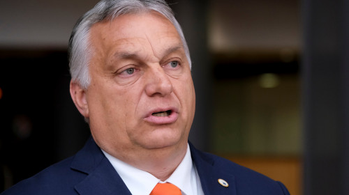 Viktor,Orban,,Hungary's,Prime,Minister,Arrives,For,A,Meeting,With