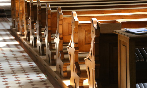 Church,Wooden,Bench