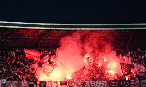 FC Universitatea Cluj v Dinamo Bucuresti - Romania Promotion Match, Cluj-Napoca - 21 May 2022