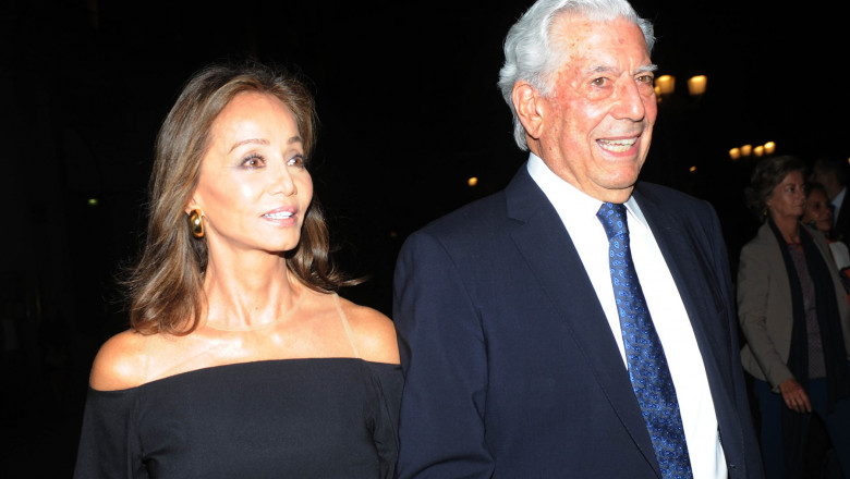 Mario Vargas Llosa și Isabel Preysler (1)