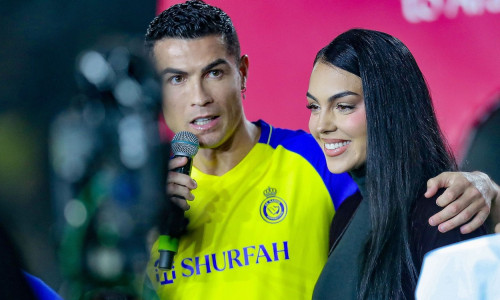 Cristiano Ronaldo şi Georgina Rodriguez/ Profimedia