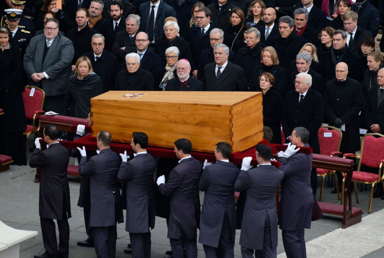 The Funeral Of Pope Emeritus Benedict XVI Takes Place In St Peter's Basilica, Vaican City, Vatican - 05 Jan 2023