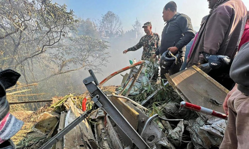 accident avion nepal