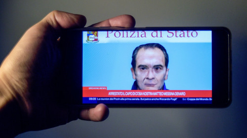 Mafia boss Matteo Denaro, Italy's most wanted man, arrested in Italy - 16 Jan 2023