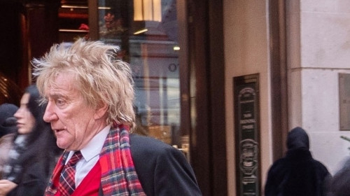 *EXCLUSIVE* WEB MUST CALL FOR PRICING - Penny Lancaster looks a million dollars in her jewellery whilst Christmas shopping with her hubby Rod Stewart!!!