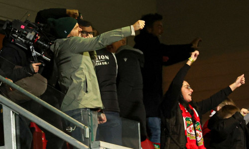 Wrexham v Sheffield United, Emirates FA Cup, Fourth Round, Football, Racecourse Ground, Wrexham, UK - 29 Jan 2023