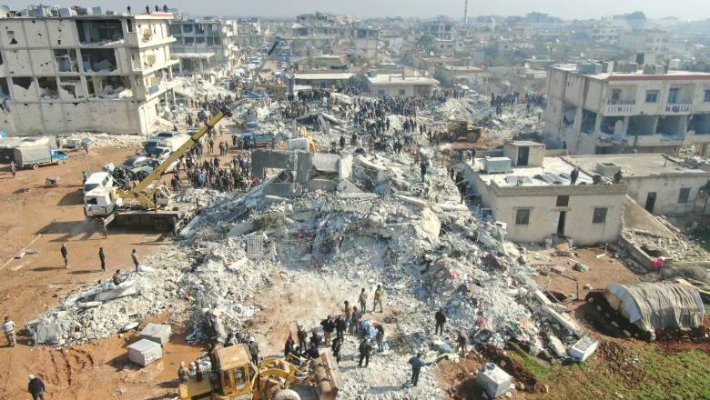 Death toll from powerful earthquakes climbs over to 2,802 in Syria
