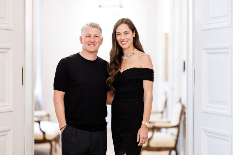 Bastian Schweinsteiger și Ana Ivanovic