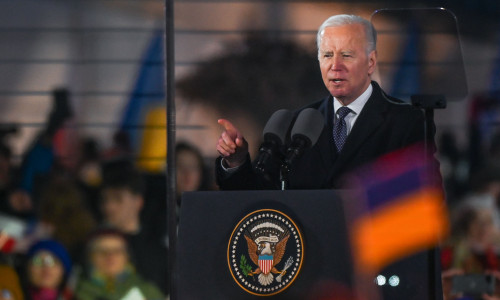 Biden Reaffirms Support For Ukraine, Warsaw, Poland - 21 Feb 2023