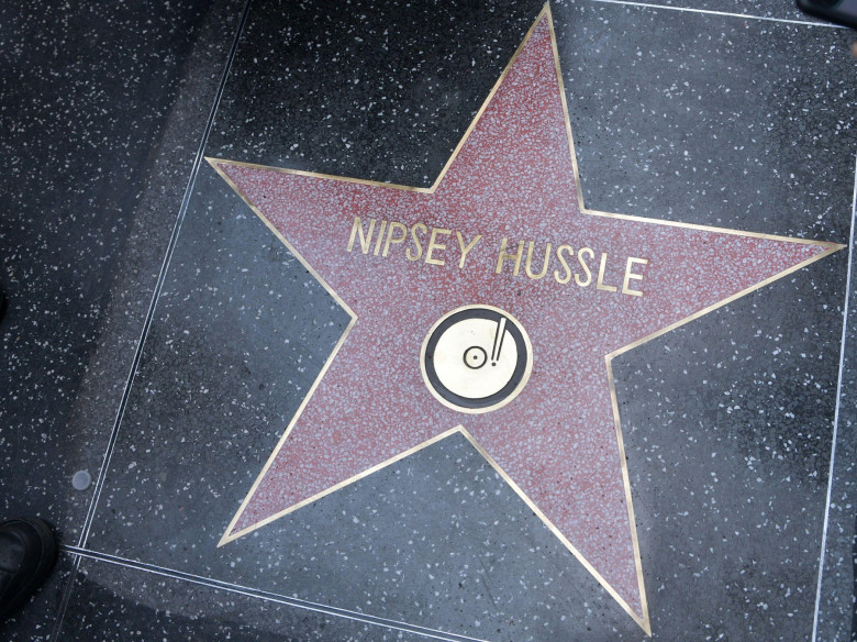 Los Angeles, Ca. 15th Aug, 2022. Nipsey Hussle star at Hollywood Walk Of Fame in Los Angeles, California, on August 15, 2022. Credit: Dee Cee Carter/Media Punch/Alamy Live News