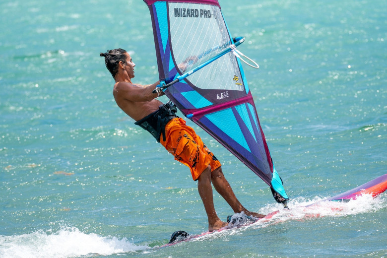 *EXCLUSIVE* Julio Iglesias Jr. puts separation drama aside and enjoys a day windsurfing in Miami