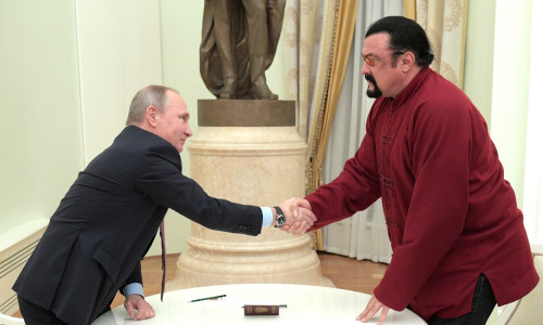 vladimir putin și steven seagal