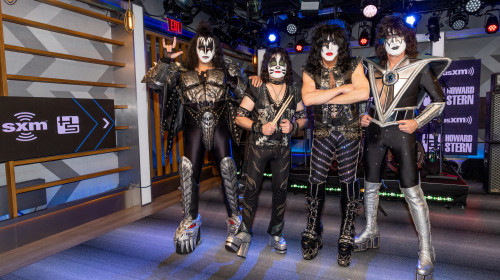 KISS Visits SiriusXM's 'The Howard Stern Show'