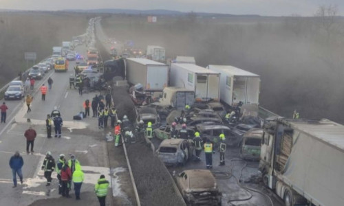 Accident în Ungaria - un mort și 40 de răniți