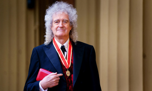 Brian May, înnobilat de regele Charles al III-lea/ Profimedia