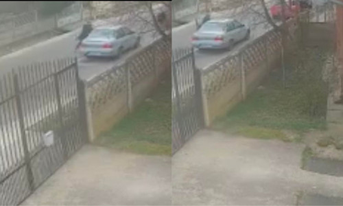 Un șofer de 77 de ani din Hunedoara a fost bătut de un tânăr/ Captură video