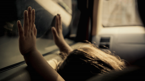 O fetiță de 9 luni a rămas blocată într-o mașină/ Shutterstock
