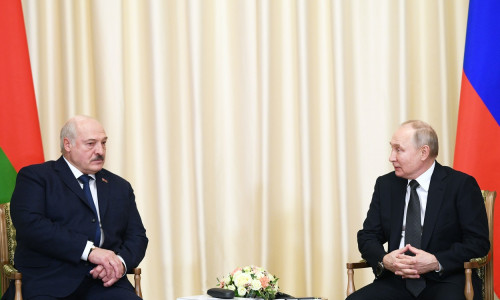 Alexander Lukașenko și Vladimir Putin