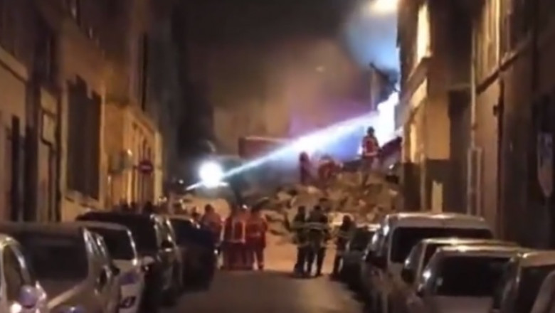 O clădire s-a prăbușit în Marsilia