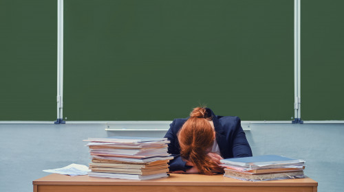 O profesoară din Ucraina a fost înlăturată din învățământ/ Shutterstock