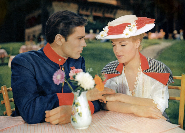 Alain Delon și Romy Schneider