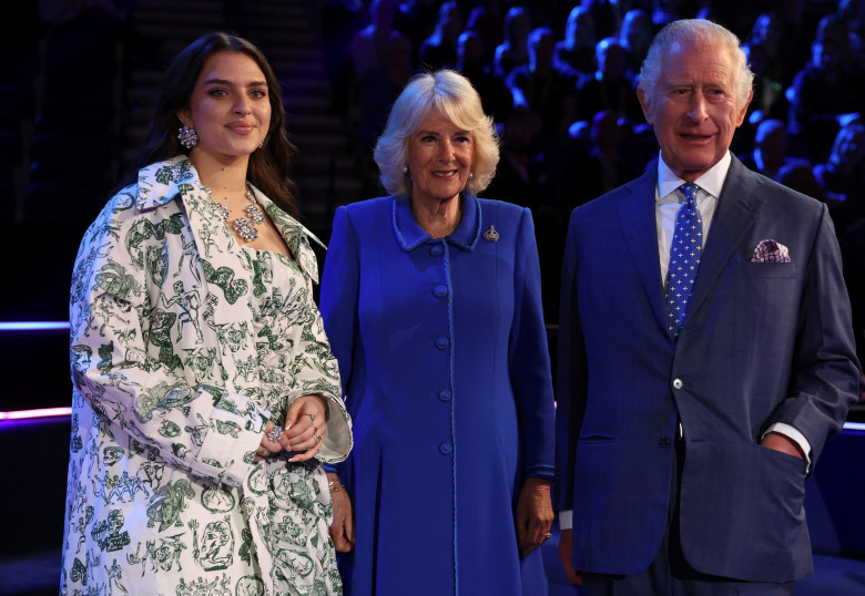 Britain's King Charles and Queen Camilla visit Eurovision song contest venue in Liverpool