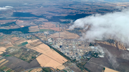 Aerial,View,Of,Petrobrazi,Rafinery,,,Ploiesti,,Romania
