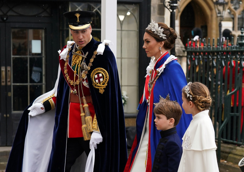 Prințul Louis a făcut spectacol la încoronarea Regelui Charles/ Profimedia