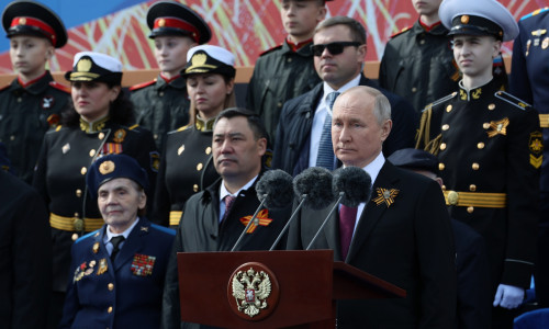 Russia Putin WWII Victory Day Parade