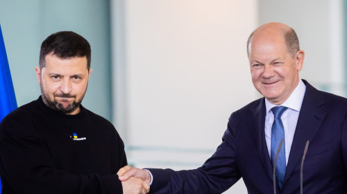 volodimir zelenski si olaf scholz