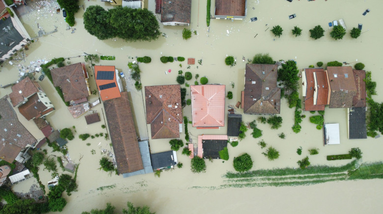 Damage after the flood in Cesena, Italy - 17 May 2023