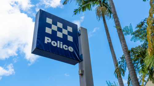 Australian,Police,Station,Sign,In,Sydney,New,South,Wales,Australia