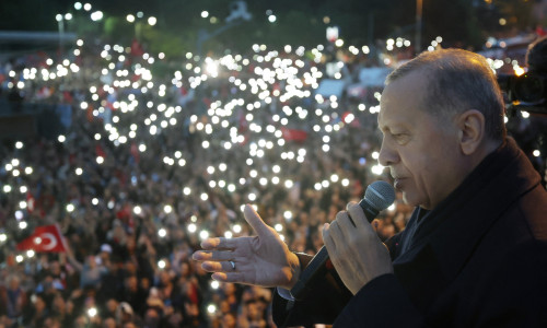 Turkish President Recep Tayyip Erdogan in Istanbul