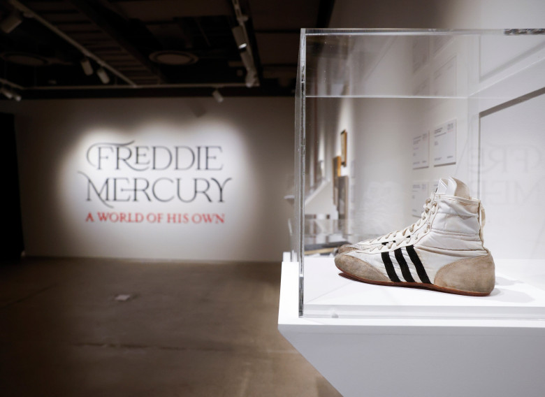 Freddie Mercury: A World of His Own collectionat Sotheby's in New York