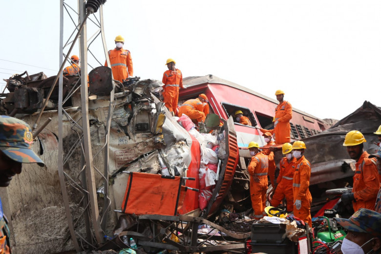 Accidentul feroviar din India/ Profimedia