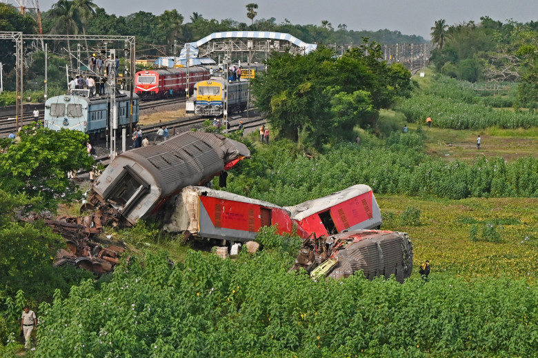 Accidentul feroviar din India/ Profimedia